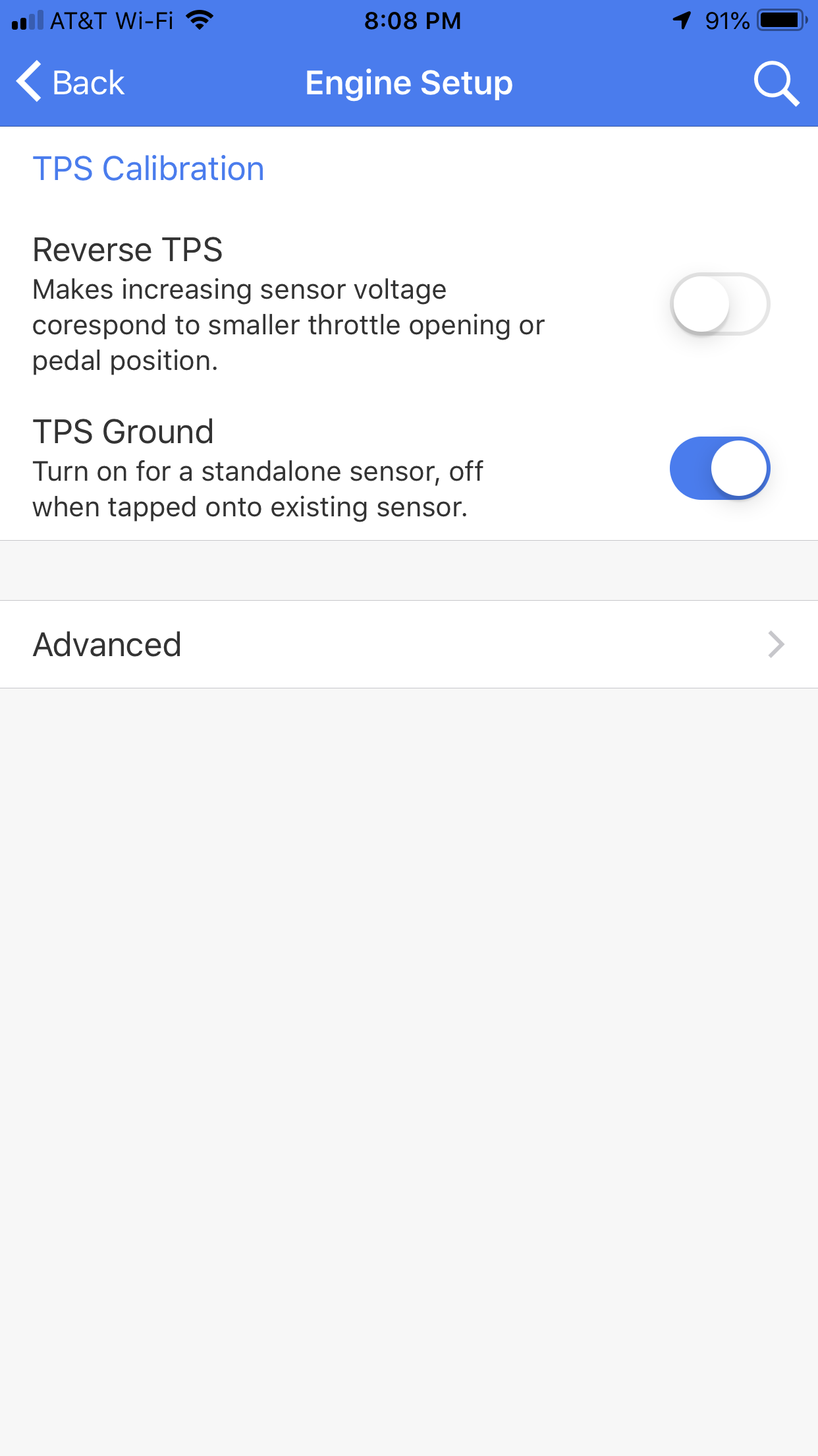 Throttle Position Sensor Calibration (GM)